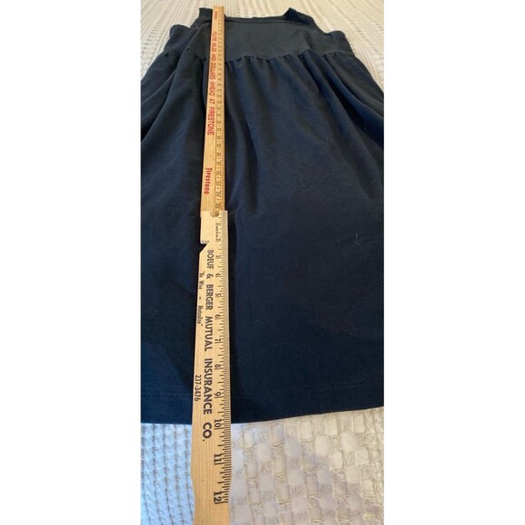 A New Day Tank Dress Sleeveless Plus Size XL Black  Gathered Waist Flattering On - Picture 10 of 11